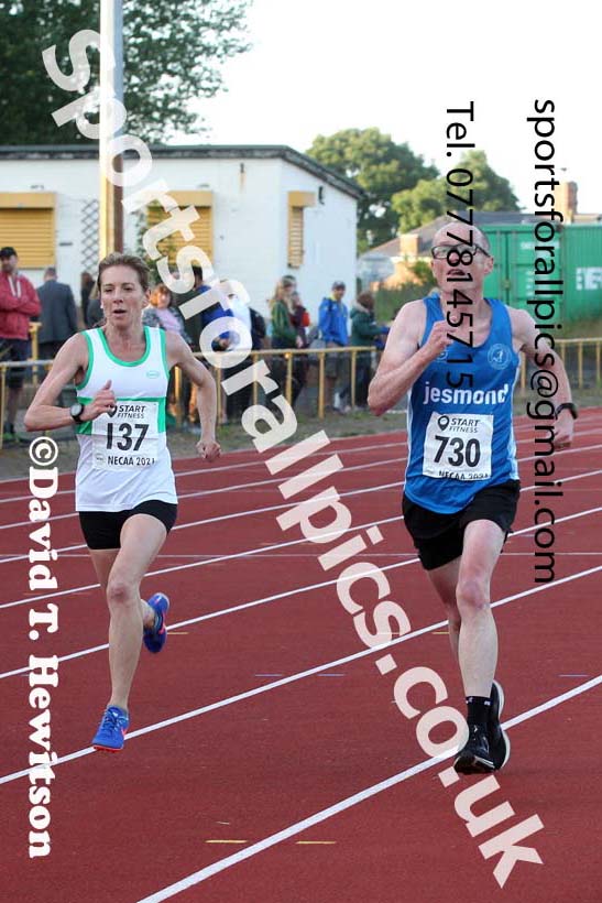 3000 metres, 2021 North East Grand Prix No.4, Monkton, Wednesday, June 30th. Photo: David T. Hewitson/Sports for All Pics